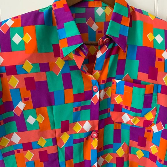 Vintage Women Blouse - Picture 2 of 6